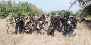 Allenamento boschivo